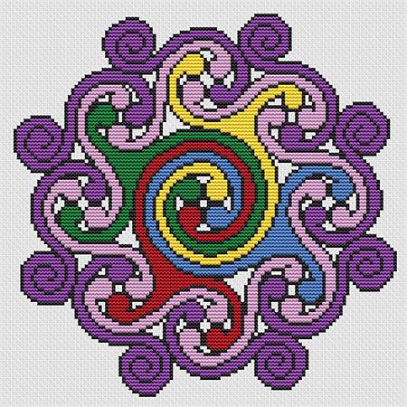Celtic Spiral Mandala